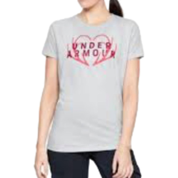 𝅺under ARMOUR ANTLER SHORT SLEEVE T-SHIRT - Size XS - Picture 1 of 5